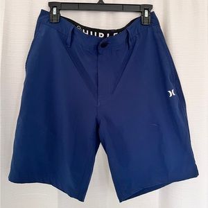 Hurley | Men's All Day Hybrid Shorts Quick Dry 4-Way Stretch| Blue